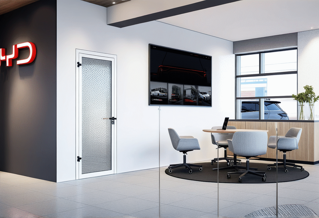 How the new BYD showroom at Ermler 4